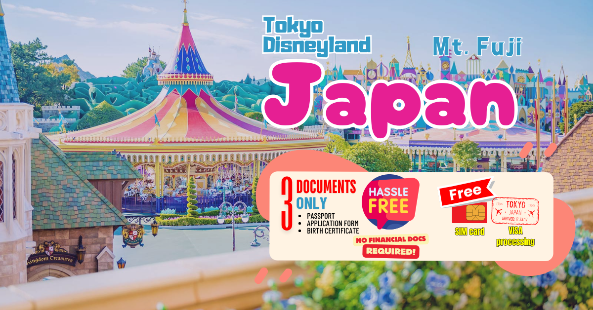 Tokyo Disneyland & Mount Fuji Adventure: 4D2N