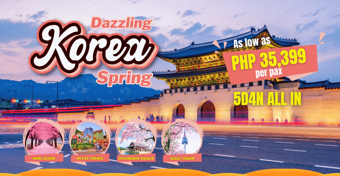 Blossoms and Wonders: A Dazzling Spring Escape to Korea (5D4N)